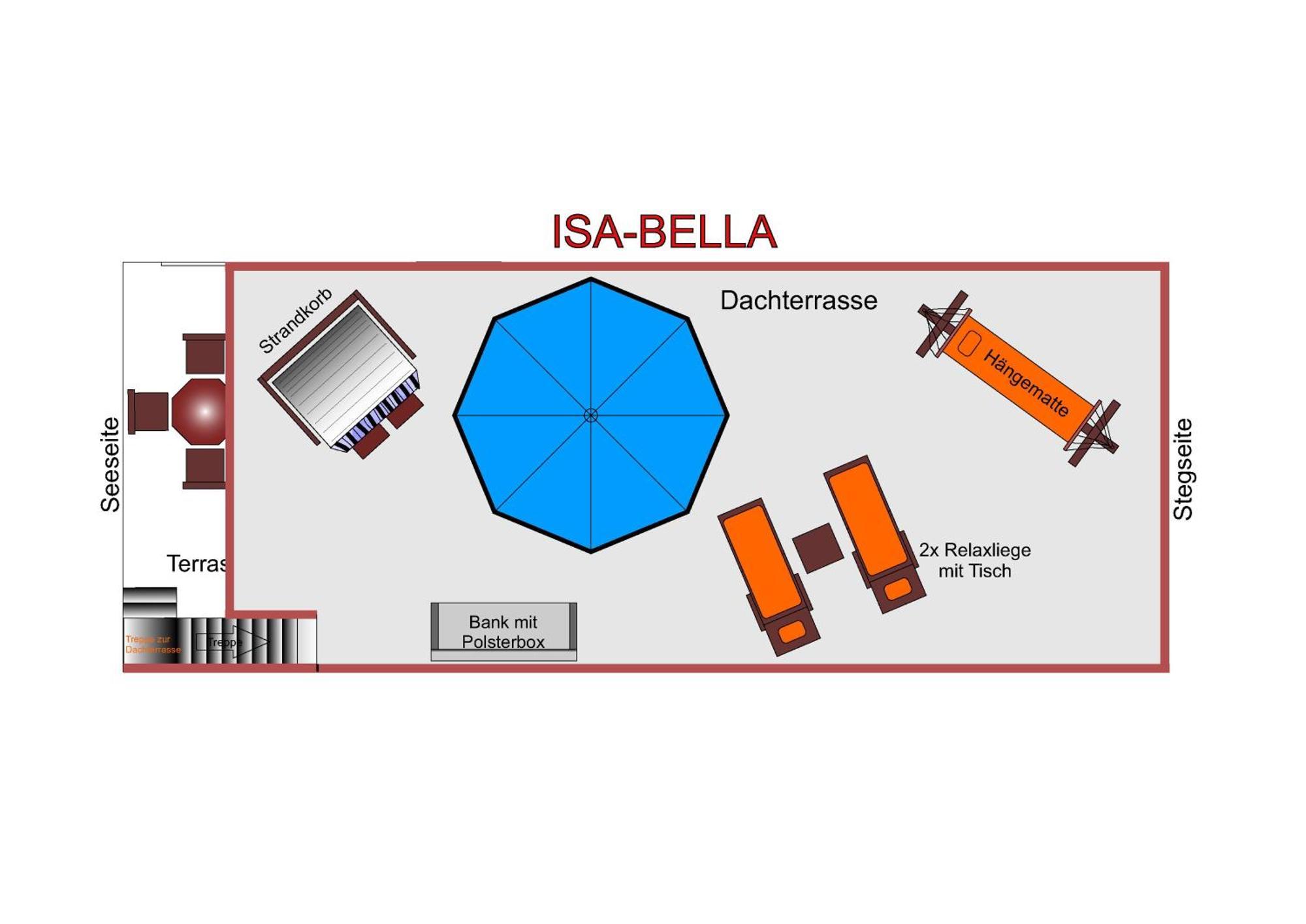 Hausboot Isa-Bella Hotel Burg  Екстериор снимка